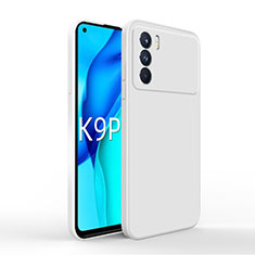 Ultra-thin Silicone Gel Soft Case 360 Degrees Cover for Oppo K9 Pro 5G White