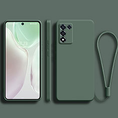 Ultra-thin Silicone Gel Soft Case 360 Degrees Cover for Oppo K9S 5G Midnight Green