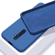 Ultra-thin Silicone Gel Soft Case 360 Degrees Cover for Oppo Reno2 Z Blue