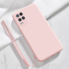 Ultra-thin Silicone Gel Soft Case 360 Degrees Cover for Realme 9 5G India Pink