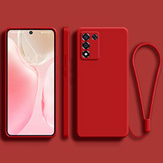 Ultra-thin Silicone Gel Soft Case 360 Degrees Cover for Realme 9 SE 5G Red