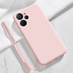 Ultra-thin Silicone Gel Soft Case 360 Degrees Cover for Realme 9i 5G Pink