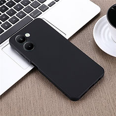 Ultra-thin Silicone Gel Soft Case 360 Degrees Cover for Realme C33 (2023) Black