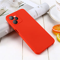 Ultra-thin Silicone Gel Soft Case 360 Degrees Cover for Realme C35 Red