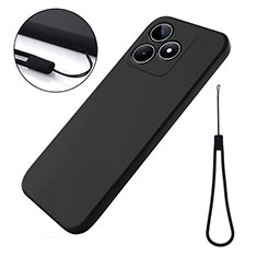 Ultra-thin Silicone Gel Soft Case 360 Degrees Cover for Realme C51 Black