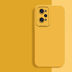 Ultra-thin Silicone Gel Soft Case 360 Degrees Cover for Realme GT2 5G Yellow