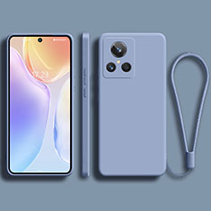 Ultra-thin Silicone Gel Soft Case 360 Degrees Cover for Realme GT2 Master Explorer Lavender Gray