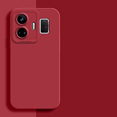 Ultra-thin Silicone Gel Soft Case 360 Degrees Cover for Realme GT3 5G Red