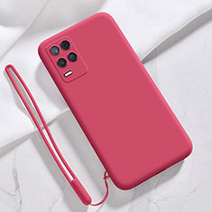 Ultra-thin Silicone Gel Soft Case 360 Degrees Cover for Realme Q3i 5G Red