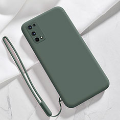 Ultra-thin Silicone Gel Soft Case 360 Degrees Cover for Realme V15 5G Midnight Green