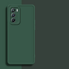 Ultra-thin Silicone Gel Soft Case 360 Degrees Cover for Vivo iQOO Neo5 SE 5G Midnight Green