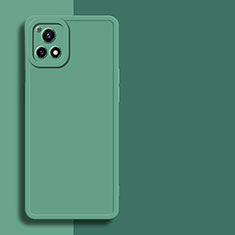 Ultra-thin Silicone Gel Soft Case 360 Degrees Cover for Vivo iQOO U3 5G Green