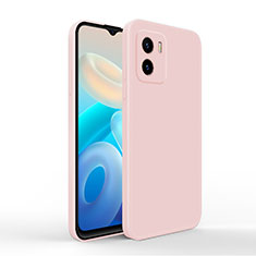 Ultra-thin Silicone Gel Soft Case 360 Degrees Cover for Vivo iQOO U5x Pink