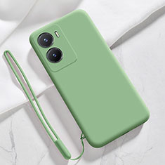 Ultra-thin Silicone Gel Soft Case 360 Degrees Cover for Vivo iQOO Z7i 5G Green