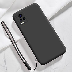 Ultra-thin Silicone Gel Soft Case 360 Degrees Cover for Vivo V20 Pro 5G Black