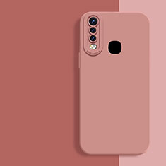 Ultra-thin Silicone Gel Soft Case 360 Degrees Cover for Vivo Y11 Pink