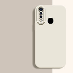 Ultra-thin Silicone Gel Soft Case 360 Degrees Cover for Vivo Y15 White