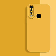 Ultra-thin Silicone Gel Soft Case 360 Degrees Cover for Vivo Y15 Yellow