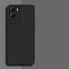 Ultra-thin Silicone Gel Soft Case 360 Degrees Cover for Vivo Y55s (2021) Black