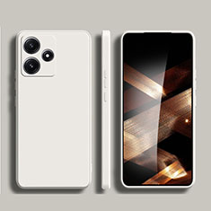 Ultra-thin Silicone Gel Soft Case 360 Degrees Cover for Xiaomi Poco M6 Pro 5G White