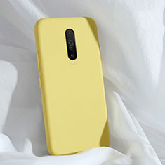 Ultra-thin Silicone Gel Soft Case 360 Degrees Cover for Xiaomi Redmi K30i 5G Yellow