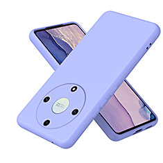 Ultra-thin Silicone Gel Soft Case 360 Degrees Cover H01P for Huawei Honor Magic5 Lite 5G Purple