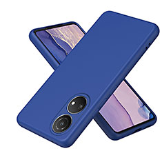 Ultra-thin Silicone Gel Soft Case 360 Degrees Cover H01P for Huawei Honor X7 Blue