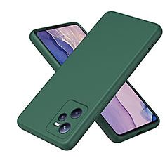 Ultra-thin Silicone Gel Soft Case 360 Degrees Cover H01P for Realme C35 Green