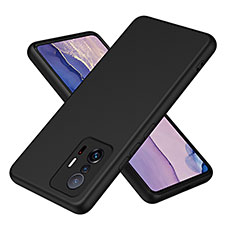 Ultra-thin Silicone Gel Soft Case 360 Degrees Cover H01P for Xiaomi Mi 11T Pro 5G Black