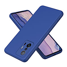 Ultra-thin Silicone Gel Soft Case 360 Degrees Cover H01P for Xiaomi Mi 11T Pro 5G Blue