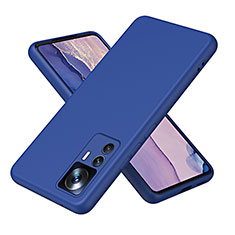 Ultra-thin Silicone Gel Soft Case 360 Degrees Cover H01P for Xiaomi Mi 12T 5G Blue