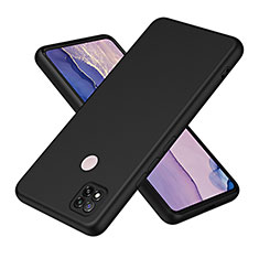 Ultra-thin Silicone Gel Soft Case 360 Degrees Cover H01P for Xiaomi POCO C3 Black