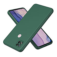Ultra-thin Silicone Gel Soft Case 360 Degrees Cover H01P for Xiaomi POCO C3 Green