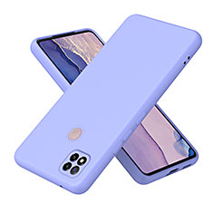 Ultra-thin Silicone Gel Soft Case 360 Degrees Cover H01P for Xiaomi POCO C3 Purple