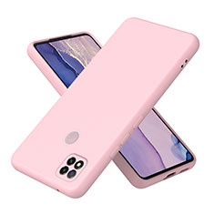 Ultra-thin Silicone Gel Soft Case 360 Degrees Cover H01P for Xiaomi POCO C31 Rose Gold