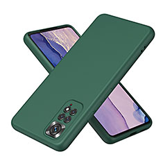 Ultra-thin Silicone Gel Soft Case 360 Degrees Cover H01P for Xiaomi Redmi Note 11 Pro 4G Green