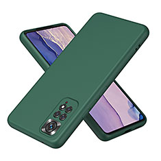 Ultra-thin Silicone Gel Soft Case 360 Degrees Cover H01P for Xiaomi Redmi Note 11S 4G Green