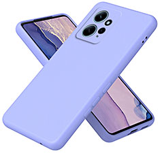 Ultra-thin Silicone Gel Soft Case 360 Degrees Cover H01P for Xiaomi Redmi Note 12 4G Purple