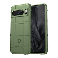 Ultra-thin Silicone Gel Soft Case 360 Degrees Cover J01S for Google Pixel 8 Pro 5G Green