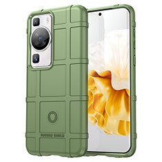 Ultra-thin Silicone Gel Soft Case 360 Degrees Cover J01S for Huawei P60 Green