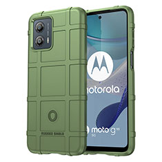 Ultra-thin Silicone Gel Soft Case 360 Degrees Cover J01S for Motorola Moto G53j 5G Green