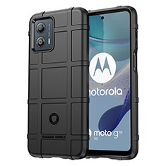 Ultra-thin Silicone Gel Soft Case 360 Degrees Cover J01S for Motorola Moto G53y 5G Black