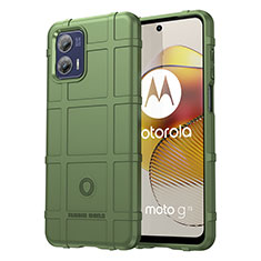 Ultra-thin Silicone Gel Soft Case 360 Degrees Cover J01S for Motorola Moto G73 5G Green