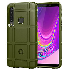 Ultra-thin Silicone Gel Soft Case 360 Degrees Cover J01S for Samsung Galaxy A9 (2018) A920 Green