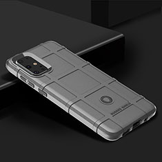 Ultra-thin Silicone Gel Soft Case 360 Degrees Cover J01S for Samsung Galaxy S20 Plus Gray