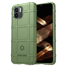 Ultra-thin Silicone Gel Soft Case 360 Degrees Cover J01S for Xiaomi Poco C50 Green