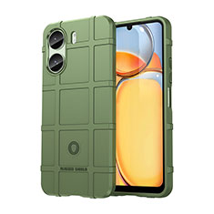 Ultra-thin Silicone Gel Soft Case 360 Degrees Cover J01S for Xiaomi Poco C65 Green