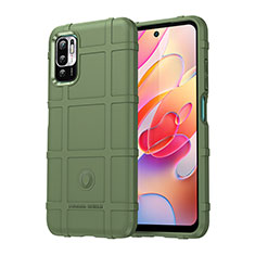 Ultra-thin Silicone Gel Soft Case 360 Degrees Cover J01S for Xiaomi POCO M3 Pro 5G Green