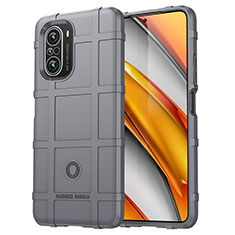 Ultra-thin Silicone Gel Soft Case 360 Degrees Cover J01S for Xiaomi Redmi K40 Pro+ Plus 5G Gray