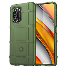 Ultra-thin Silicone Gel Soft Case 360 Degrees Cover J01S for Xiaomi Redmi K40 Pro+ Plus 5G Green